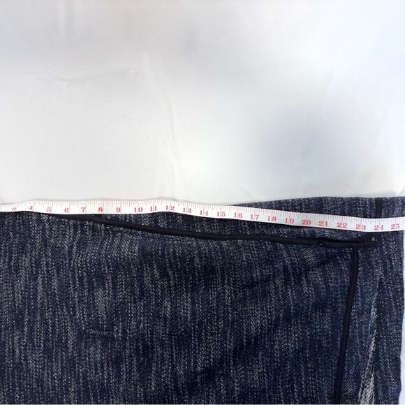 Madewell Navy Knit Short Sleeve Sweater Mini Dress 100% Cotton Women’s Medium - Picture 10 of 12